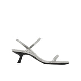 Anine Bing Hilda Sandals in Silver