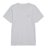 Anine Bing Lili Tee Framed Monogram in Heather Grey