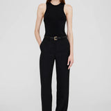 Anine Bing Nicola Belt in Black and Gold