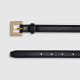 Anine Bing Nicola Belt in Black and Gold