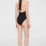 Anine Bing Beatrix One Piece in Black