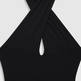 Anine Bing Beatrix One Piece in Black