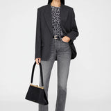 Anine Bing Cohen Tee in Grey Leopard
