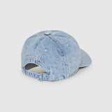 Anine Bing Jeremy Baseball Cap AB in Bleached Blue Denim