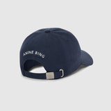 Anine Bing Jeremy Baseball Cap in Washed Navy