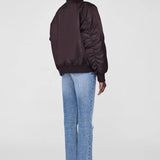 Anine Bing Leon Bomber in Deep Brown