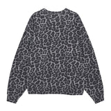 Anine Bing Miles Sweatshirt in Grey Leopard