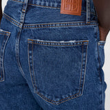 Anine Bing Roy Jean 31" in Clean Indigo Denim