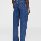 Anine Bing Roy Jean 31" in Clean Indigo Denim