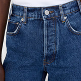 Anine Bing Roy Jean 31" in Clean Indigo Denim