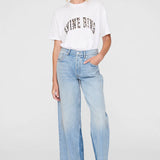 Anine Bing Walker Tee Anine Bing Leopard in Ivory