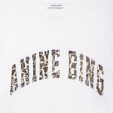 Anine Bing Walker Tee Anine Bing Leopard in Ivory