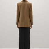 A Emery Blanche Blazer in Camel