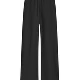 A Emery Estee Bias Pant ln Matte Black
