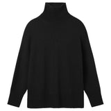A Emery Gibson Funnel Knit in Black