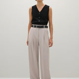 A Emery Goddard Pant in Oyster