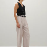 A Emery Goddard Pant in Oyster