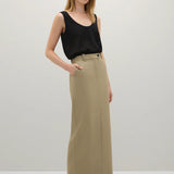 A Emery Larley Skirt in Fawn