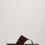 A Emery Paton Sandal in Bordeaux