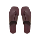 A Emery Paton Sandal in Bordeaux