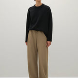 A Emery Reid Crew Knit in Black