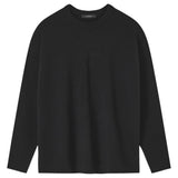 A Emery Reid Crew Knit in Black