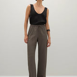 A Emery Sloane Tank in Black Satin