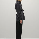 A Emery Wilder Jacket in Charcoal Melange