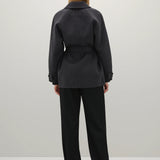A Emery Wilder Jacket in Charcoal Melange