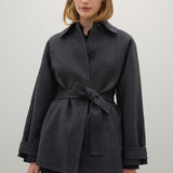 A Emery Wilder Jacket in Charcoal Melange