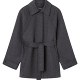 A Emery Wilder Jacket in Charcoal Melange