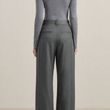A Emery Wynter Top in Mid Grey Melange