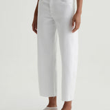 AG Jeans Hattie Crop in Gallery White