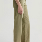 AG Jeans Saige Wide Leg Crop in Rosemary