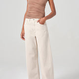 Agolde Ester Twist Tank in Moth