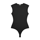 Agolde Aura Sleeveless Bodysuit in Black