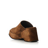 Alias Mae Gloria Chunky Mule in Mocha Suede