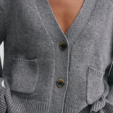 Almada Beja Cardigan in Grey