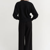 Almada Coco Cardigan in Black