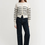 Almada Coco Cardigan in Stripe