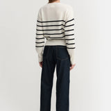 Almada Coco Cardigan in Stripe