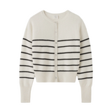 Almada Coco Cardigan in Stripe