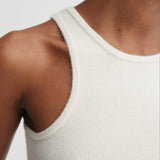 Almada Luna Tank Top in Cream