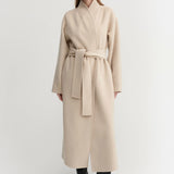 Almada Mara Double Coat in Sand
