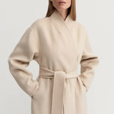 Almada Mara Double Coat in Sand