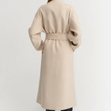 Almada Mara Double Coat in Sand