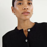 Almada Nova Cardigan in Black