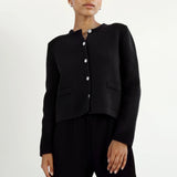 Almada Nova Cardigan in Black