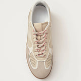 Alohas Tb 490 Rife Grain Leather Sneaker in Cream