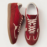 Alohas Tb.490 Rife Sheen Leather Sneaker in Red